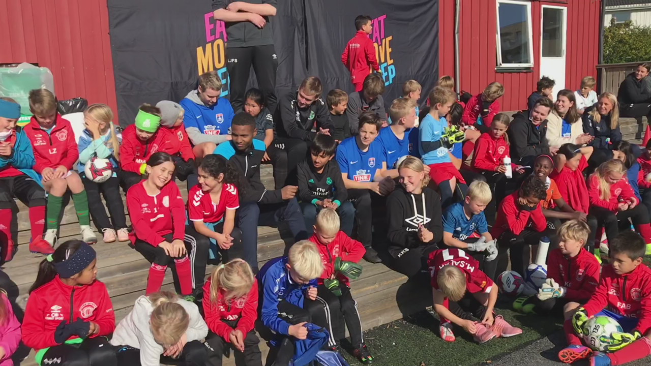 Populært Fjellhamar-besøk før #VIERLSK-kampen